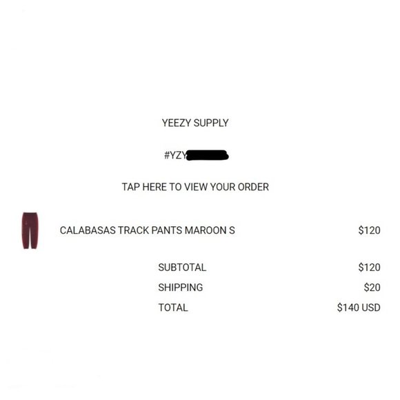 track yeezy supply order